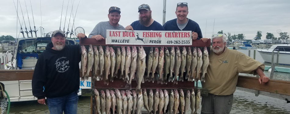 Walleye Fishing Charters on Lake Erie - Toledo, Ohio